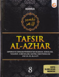 Tafsir Al-Azhar : JUZ 24,25,26,27 Jil. 8