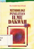 Metodologi Penelitian Ilmu Dakwah