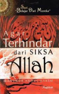 Agar Terhindar  Dari Siksa Allah
